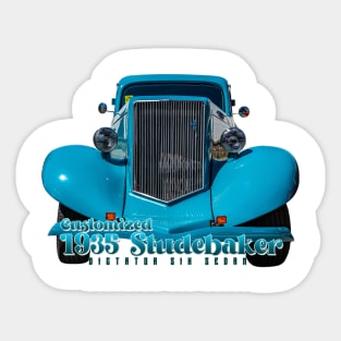 Customized 1935 Studebaker Dictator Six Sedan Sticker